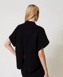 PONCHO - TWIN SET U&B 242LI3CEE 11718 Twinset U&B 