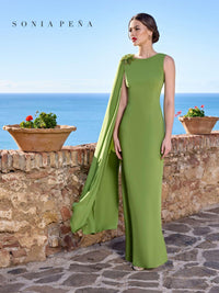 VESTITO - SONIA PENA 1250003 VERDE SONIA PENA 