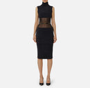 VESTITO IN MAGLIA C/CINTURA - ELISABETTA FRANCHI AM37T57 110 Elisabetta Franchi 
