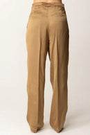 PANTALONE WIDE LEG CON PENCES - TWIN SET 251TT2273 12438 Twinset 