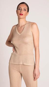top incrocio MOTRICE ORO EDAS 