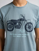 T SHIRT - PETROL M-1050-TSR707 5178 Petrol 
