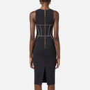 VESTITO CORTO - ELISABETTA FRANCHI AB72451 E84 Elisabetta Franchi 