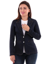 GIACCA LUNGA DENIM - LIU JO UF4157D4925 77000 Liu Jo 