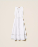 vestito con cintura 261TT2250 01 Twinset 