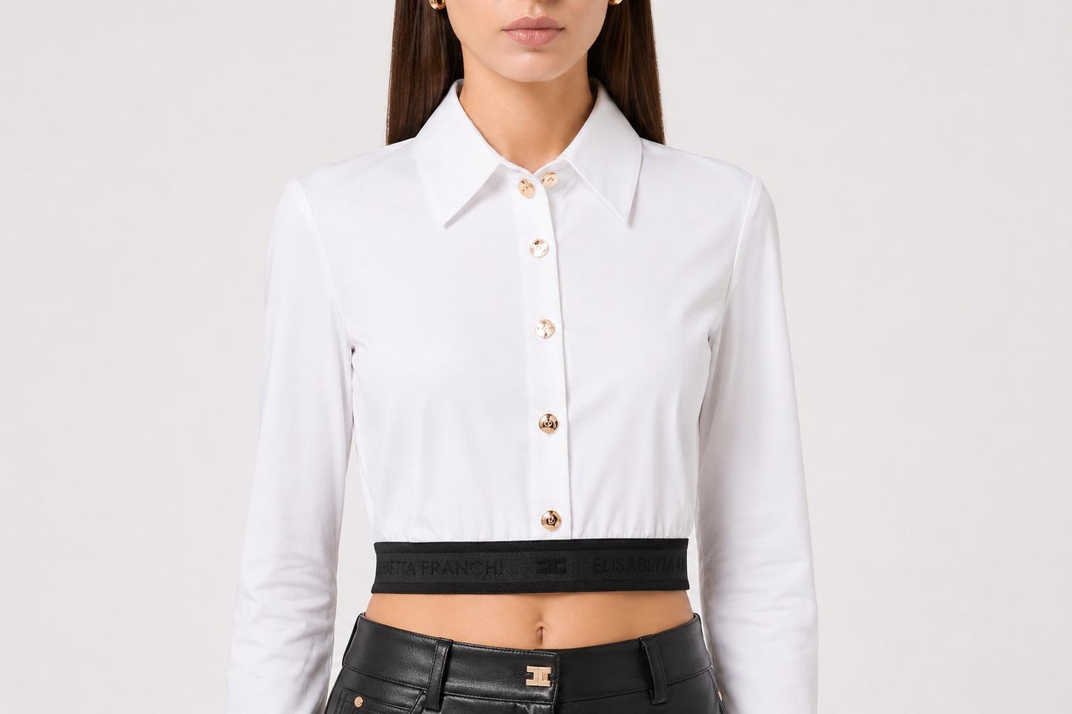 CAMICIA CORTA ML - ELISABETTA FRANCHI CA00431E2 100 Elisabetta Franchi 