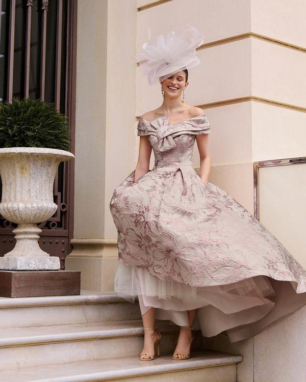 lungo con stola 1G43 BRC00/2 F66 Couture Club 
