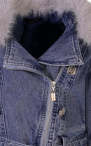 GIUBBINO DENIM  - FUN&FUN FJJK02034 BD/G Fun&Fun 