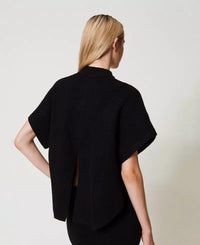 PONCHO - TWIN SET U&B 242LI3CEE 11718 Twinset U&B 