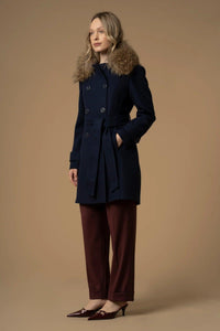 CAPPOTTO - KOCCA ECRUFUR CA7394 00016 KOCCA 