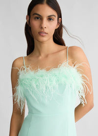 VESTITO C/PIUME - LIU JO CA5317T3970 X0687 Liu Jo 