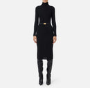 VESTITO IN MAGLIA - ELISABETTA FRANCHI AM07B56 110 Elisabetta Franchi 