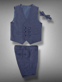 BERMUDA+GILET+CAMICIA - ETIENNE CHIC 15E3311 UN Etienne chic 