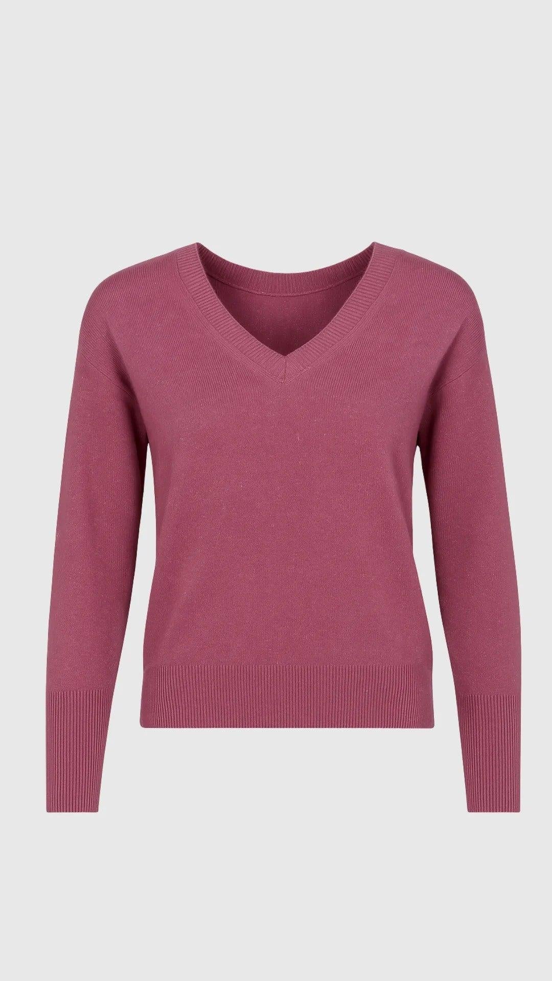 MAGLIA V CON PAILLETES - EDAS MONICA UN EDAS 