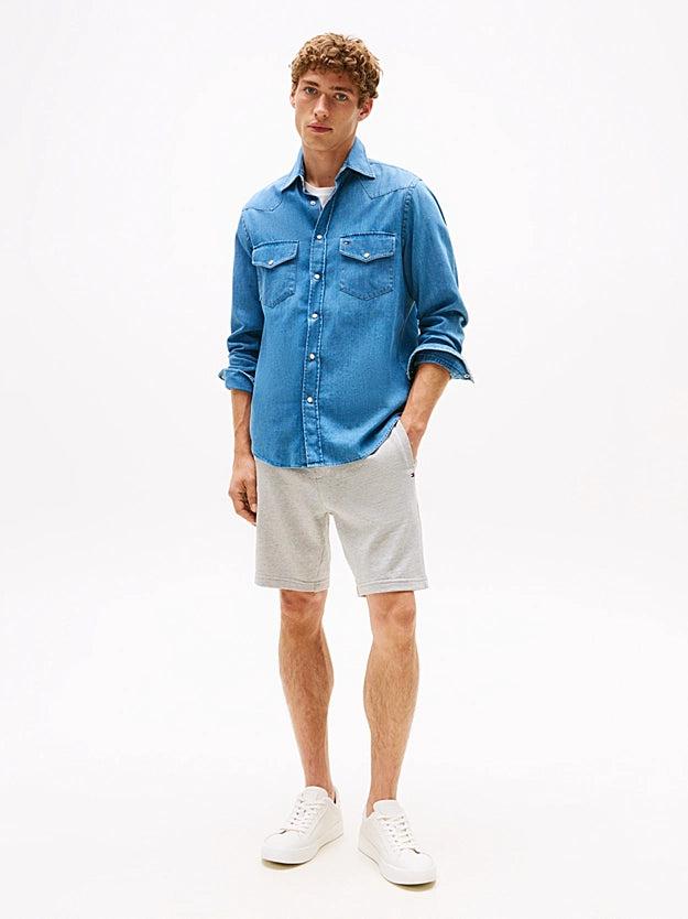 CAMICIA DENIM - TOMMY HILFIGER MW0MW39429 1A4 Tommy Hilfiger 
