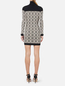 VESTITO IN MAGLIA - ELISABETTA FRANCHI AM30B47E2 E84 Elisabetta Franchi 