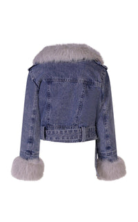 GIUBBINO DENIM  - FUN&FUN FJJK02034 BD/G Fun&Fun 