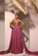 VESTITO C/STOLA - FABIANA FERRI 31001 UN Fabiana Ferri 