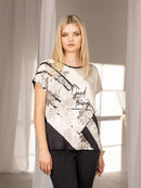 T-SHIRT - LIZALU' F708XBEADRO UN Lizalù 
