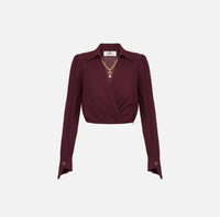 BLUSA CORTA - ELISABETTA FRANCHI CAT0256 360 Elisabetta Franchi 