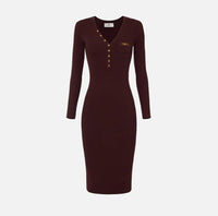 VESTITO IN MAGLIA - ELISABETTA FRANCHI AM10B56 EA4 Elisabetta Franchi 