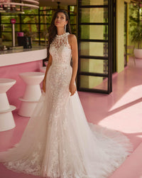 ABITO+SOPRAGONNA LUNA NOVIAS - LUNA NOVIAS JAYLA 1S223NJ00P NA/NA LUNA NOVIAS 