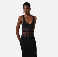 VESTITO IN MAGLIA - ELISABETTA FRANCHI AM65S51 110 Elisabetta Franchi 