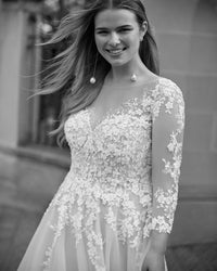 ABITO SPOSA MARTHA BLANC - ROSA CLARA' FIORA 9I115ENJ0EP NANA ROSA CLARA' 