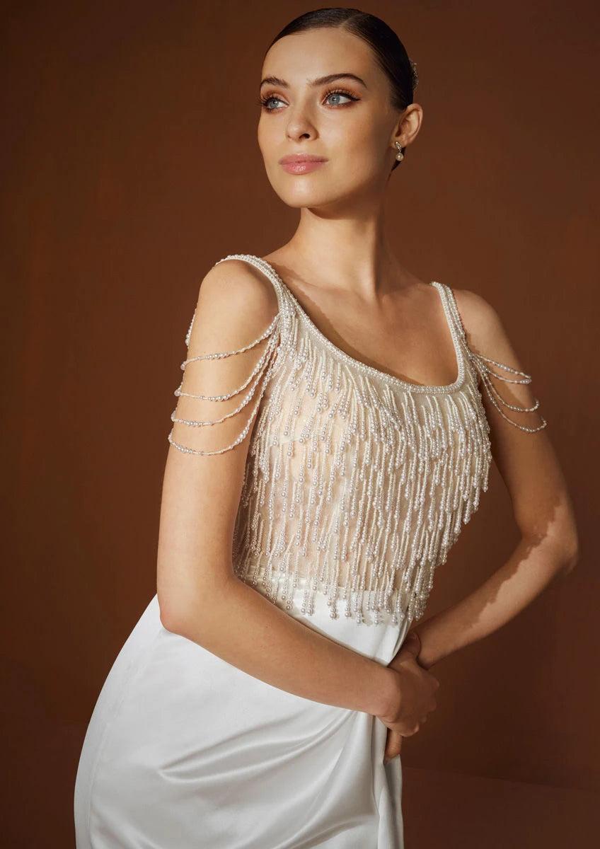 ABITO SPOSA E.FRANCHI - ELISABETTA FRANCHI ANNAMAY/EO1 PR125 665 Elisabetta Franchi 