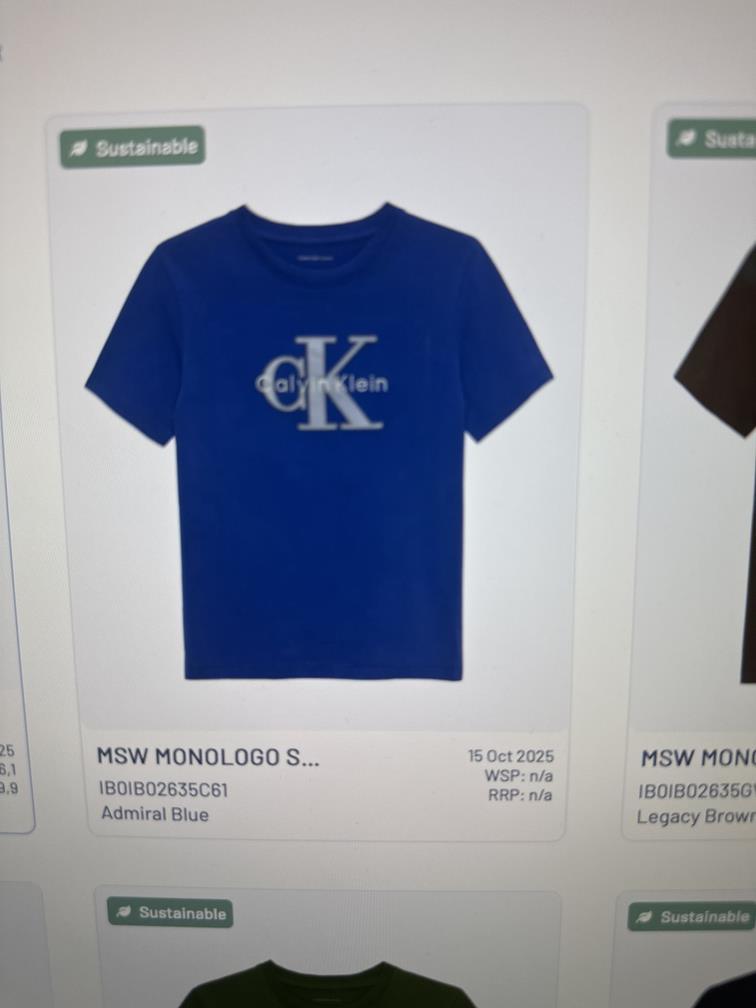 T-shirt Calvin Klein