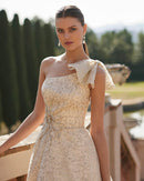 VESTITO L C/STOLA - MARFIL 9J2C2GLT0P 110 Marfil Barcelona 