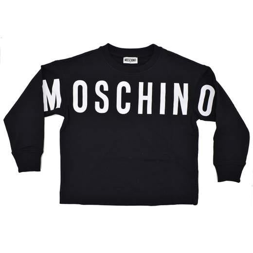 FELPA ML - MOSCHINO KID HUF053LDA26 10101 Moschino 