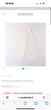 PANTALONE - SARABANDA B477 112 Sarabanda 