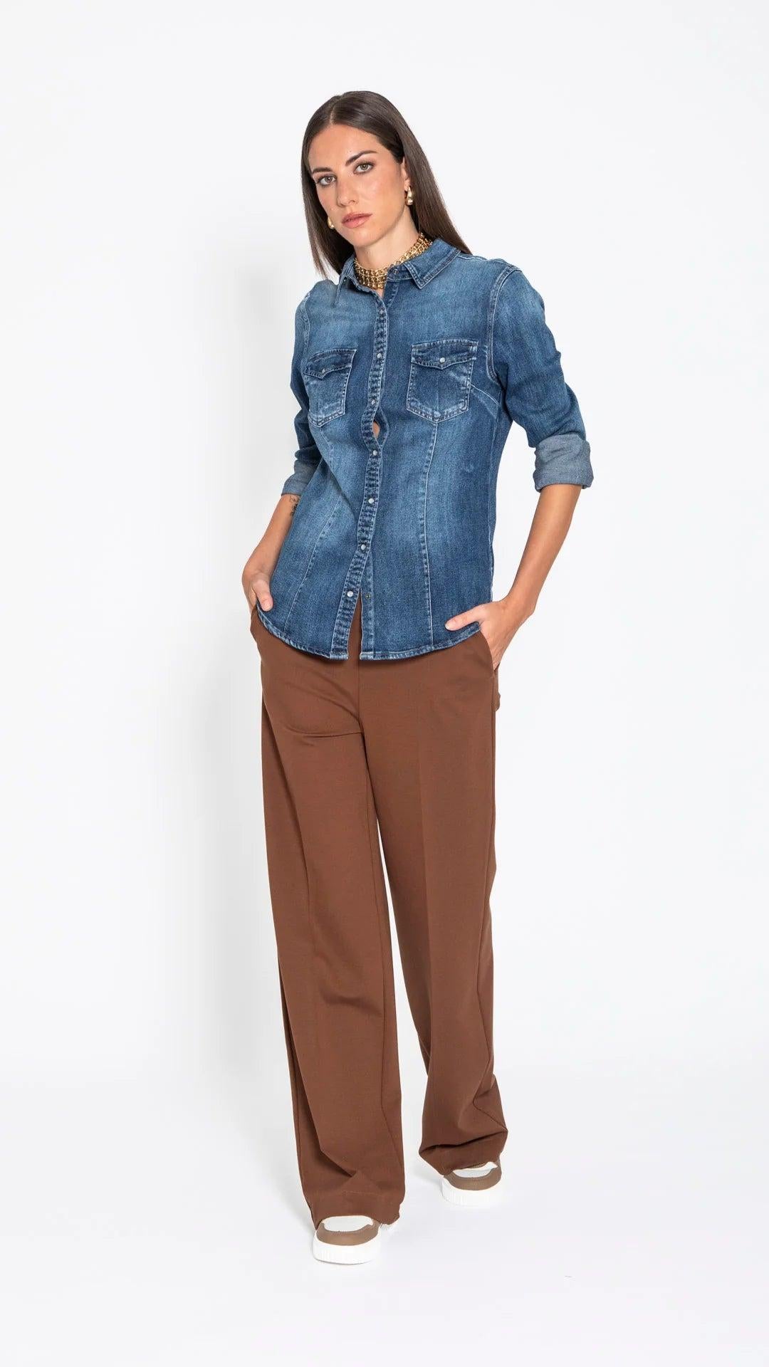 CAMICIA DENIM - EDAS DAILY DALMA UN Edas Daily 
