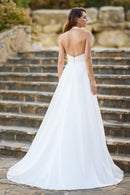 con spilla fiore 26607 IVORY TRES CHIC 