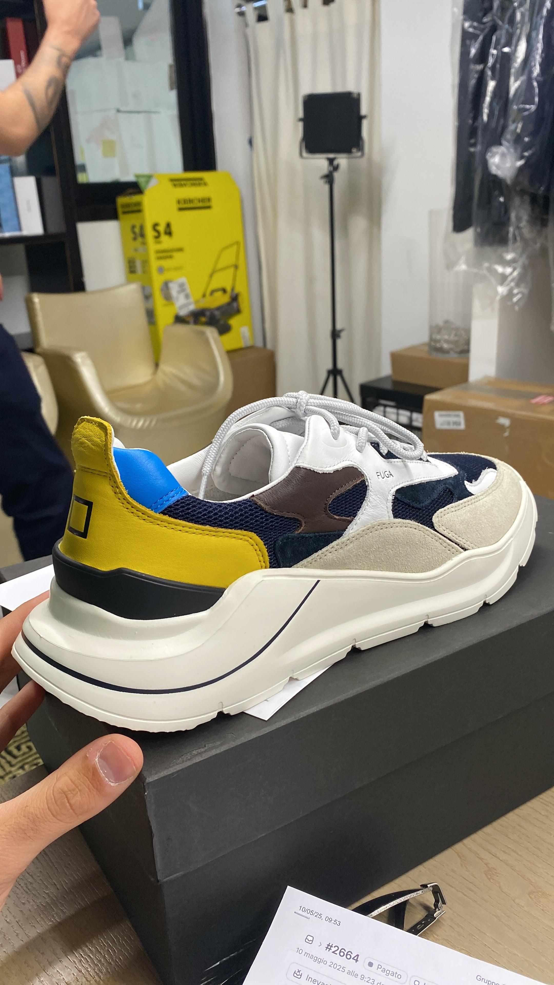 SCARPE - D.A.T.E FUGA MESH M381-FG-ME BL D.A.T.E 