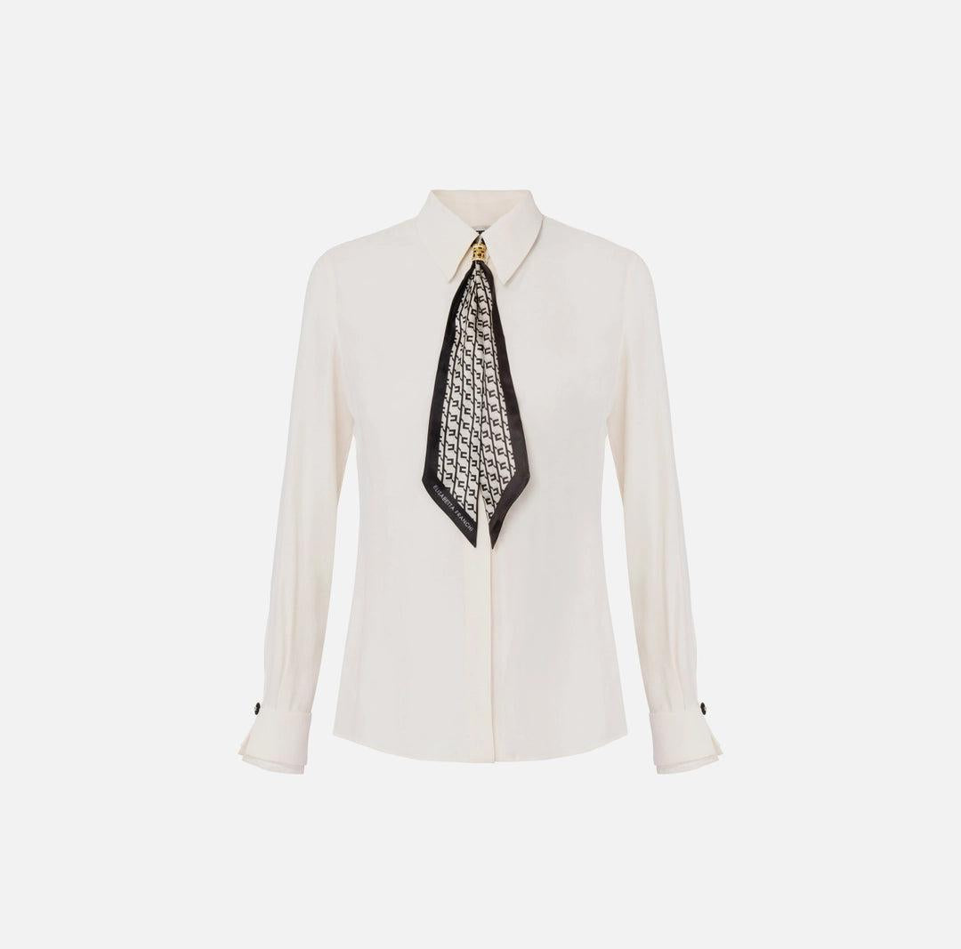 CAMICIA + CRAVATTINO - ELISABETTA FRANCHI CA09356 DZ9 Elisabetta Franchi 