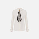 CAMICIA + CRAVATTINO - ELISABETTA FRANCHI CA09356 DZ9 Elisabetta Franchi 