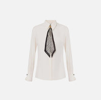 CAMICIA + CRAVATTINO - ELISABETTA FRANCHI CA09356 DZ9 Elisabetta Franchi 