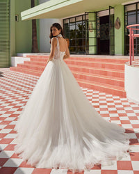 ABITO C/COLLARINO LUNA NOVIAS - LUNA NOVIAS JILLYN 1S139TUL0E0 NA/NA LUNA NOVIAS 