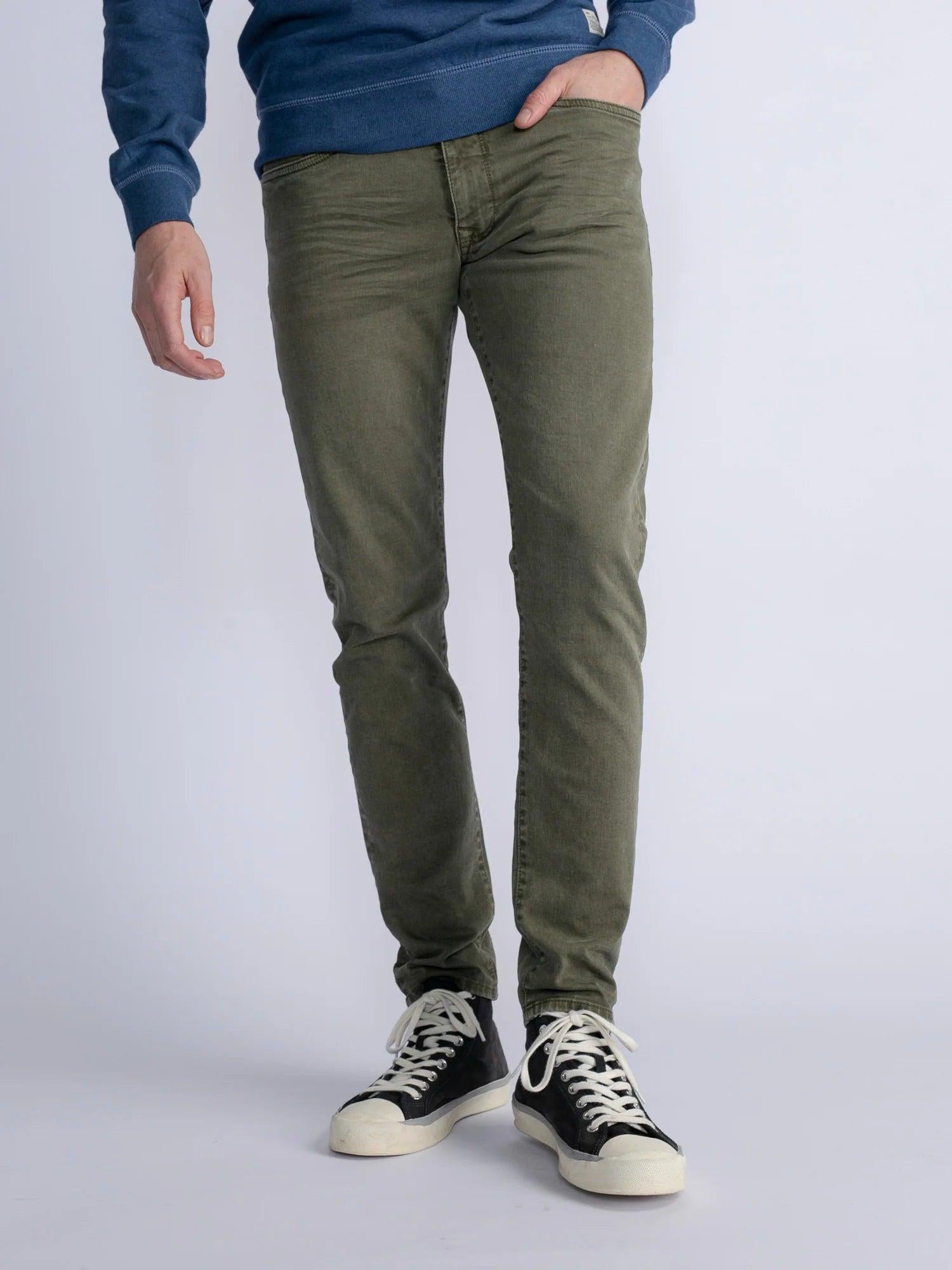 JEANS - PETROL M-3030-DNM007 6088 Petrol 