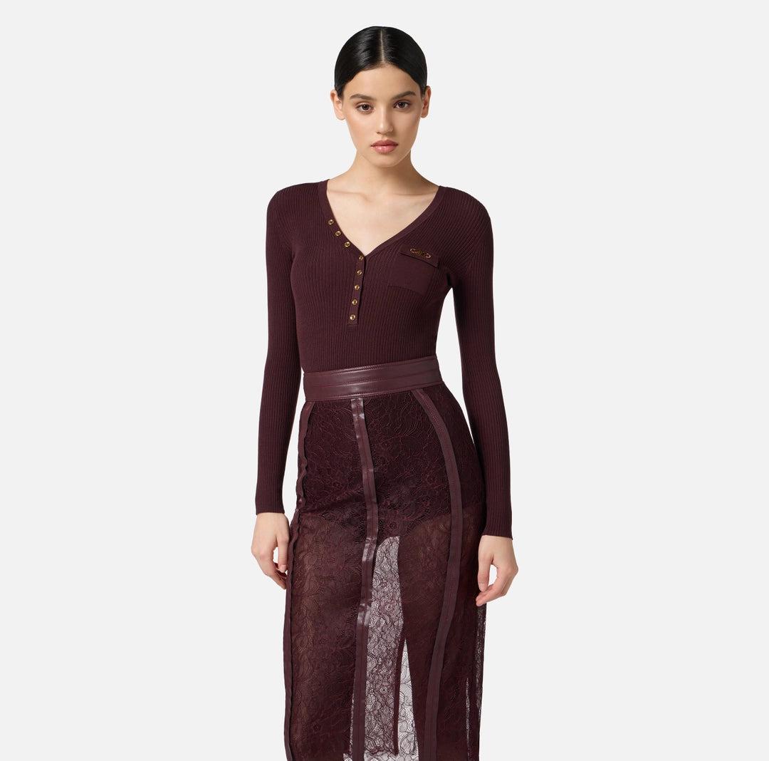MAGLIA - ELISABETTA FRANCHI MK12B56 EA4 Elisabetta Franchi 