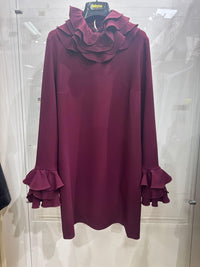 vestito MF0229 BORDEAUX BABYLON 