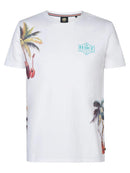 T SHIRT - PETROL M-1050-TSR673 0000 Petrol 
