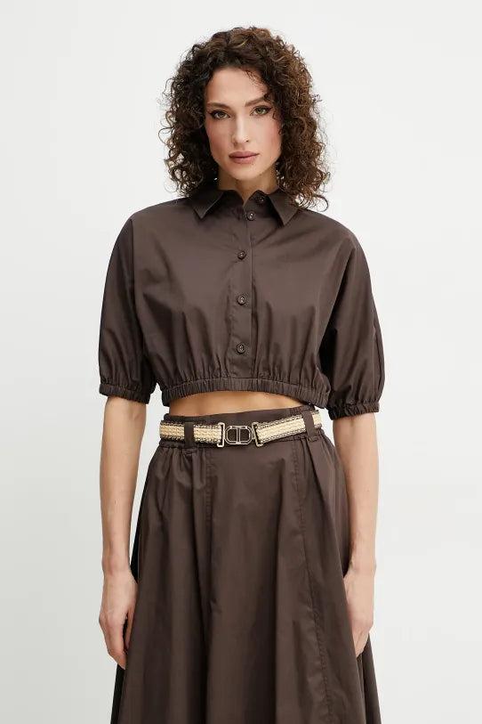 BLUSA CROPPED - TWIN SET 251TT2104 00203 Twinset 