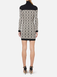 VESTITO IN MAGLIA - ELISABETTA FRANCHI AM30B47E2 E84 Elisabetta Franchi 