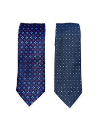 cravatta CRJPOLY 7,5CM BLU NOTTE Clerici 