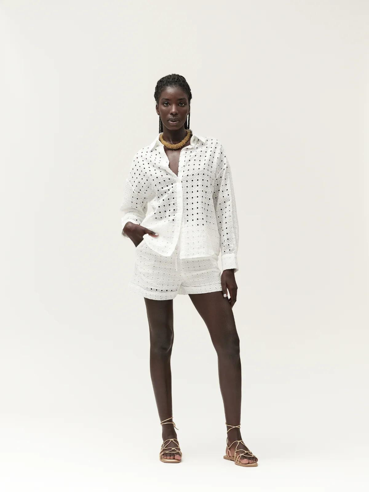 SHORT - WHITE WISE WW30405 UN White Wise 
