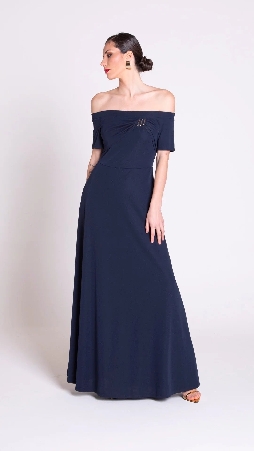 VESTITO LUNGO C/FIOCCO - EDAS