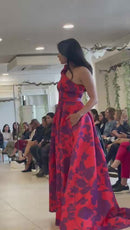 VESTITO LUNGO - ROSA CLARA COCKTAIL